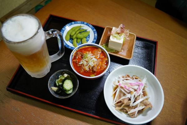 せき食堂　ちょっと一杯セット